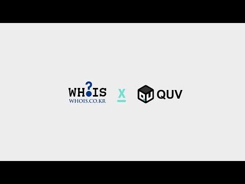Whois-QUV构建器类型的首页宣传视频